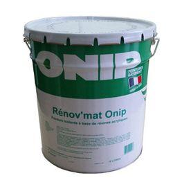 Peinture mate Renov'Mat Onip - isolante, acrylique, certifiée NF Environnement, 9-11 m²/L_0