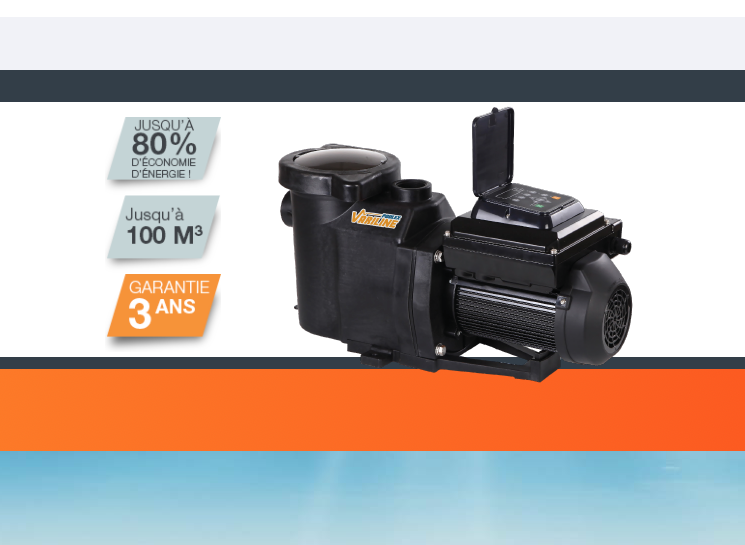 Pompe à vitesse variable Poolex - Made in France - Garantie 3 ans - Pour piscines_0