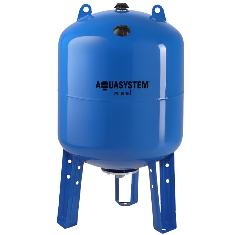 Réservoir à vessie vertical 500L - 10 bars - Aquasystem - Réf. VAV500 - Compatible avec toutes les eaux sous pression_0