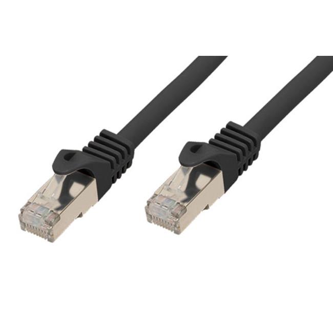 S-Conn Cat. 7 S/FTP Câble réseau 30 m - Noir - RJ-45 mâle/mâle - 600 MHz - Blindage S/FTP (S-STP)_0