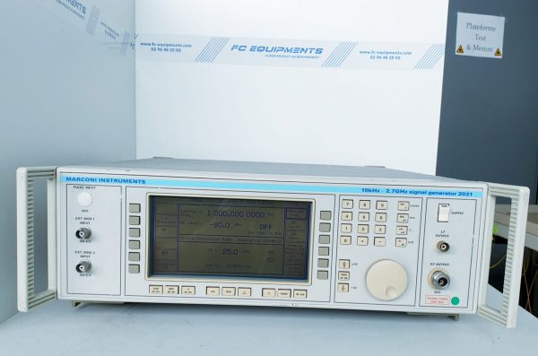 2031 - Générateur de signaux AEROFLEX-IFR-MARCONI - 10 kHz à 2.7 GHz - Haute précision_0