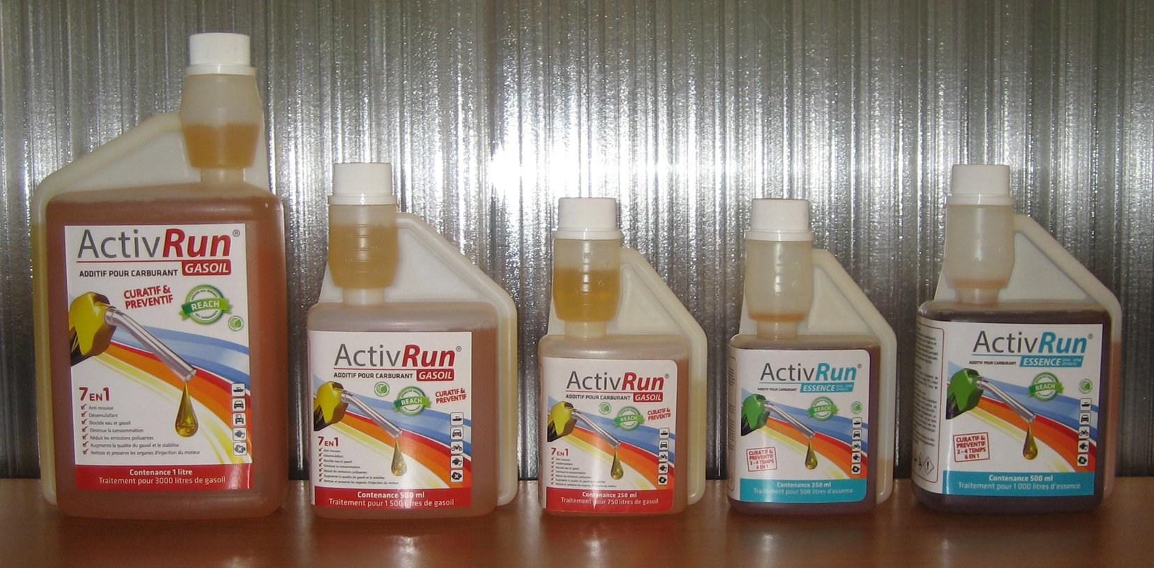 Additif carburant ActivRun - conforme norme REACH - pour moteurs essence et diesel_0