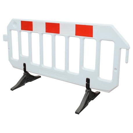 Barrière de chantier en polyéthylène - L. 2m - 02-BEP-2 - Résistance et durabilité exceptionnelles_0