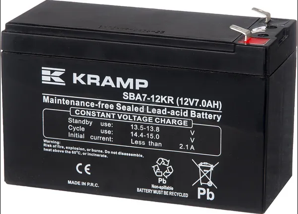 Batterie industrielle 12V 7Ah polyvalente - sans entretien - technologie plomb-acide_0