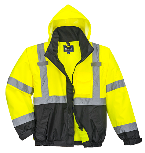 Blouson hv premium 3 en 1 jaune noir s365, s_0