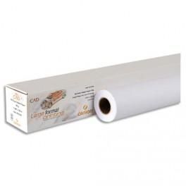 CANSON ROULEAU PAPIER BLANC OPAQUE P/TRACEUR 90GR 1,067X50M. IMPRESSION COULEUR, RESISTE À L'EAU 872105