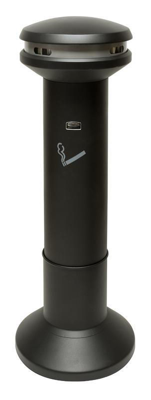 Cendrier sur pied Infinity XL Rubbermaid - Design robuste avec capacité de 8 000 cigarettes_0