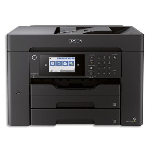 Imprimante multifonction Epson WorkForce WF-7840DTWF - A3+ - Impression RV auto - Wi-Fi et Ethernet - Écran tactile 10,9 cm_0