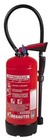 EXTINCTEUR E6 A15 EAU + ADDITIF  6L