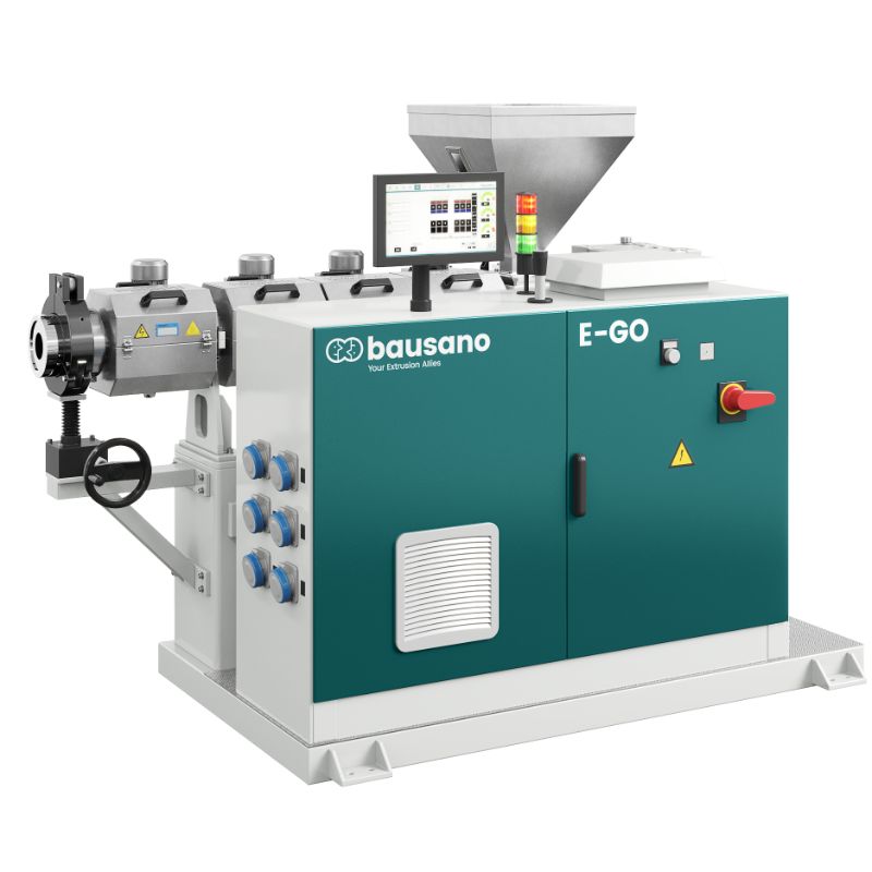 Extrudeuses monovis E-GO pour profilés - Bausano - Polyvalence pour PVC, PE, HDPE et autres matériaux_0
