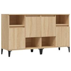 Helloshop26 - Buffet bahut commode armoire meuble de rangement organisateur cuisine salle de séjour salons lot de 2 sonoma 60 x 35 x 02_0036821 - 300_0