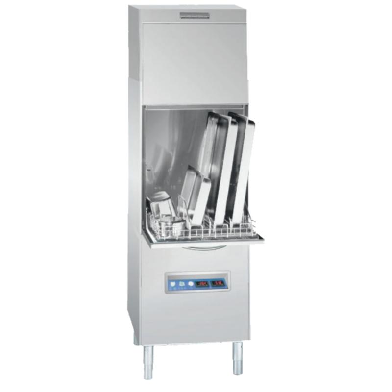 Lave-batterie avec condenseur - hauteur 661 mm - tout inox AISI 304 - TRIPHASE 380 V_0