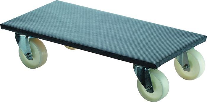 Planche à  roulettes D. De la roue 125 mm 600 kg L600 mm l500 mm plastique avec revêtement antidérapant BS ROLLEN_0