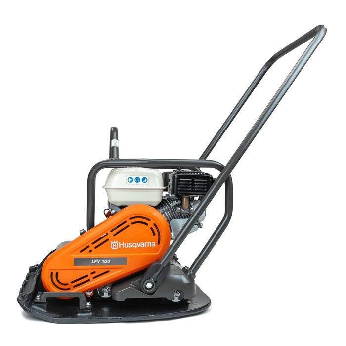 Plaque vibrante thermique essence LFV 100 - Moteur Honda GX 160 - HUSQVARNA - Référence 970455502_0