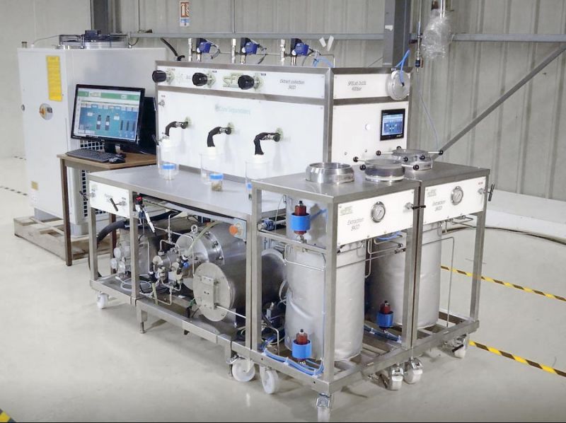 SFE Prod 2x10L 400 bar - Extracteur de laboratoire - SFE Process - Extrait de cannabis_0