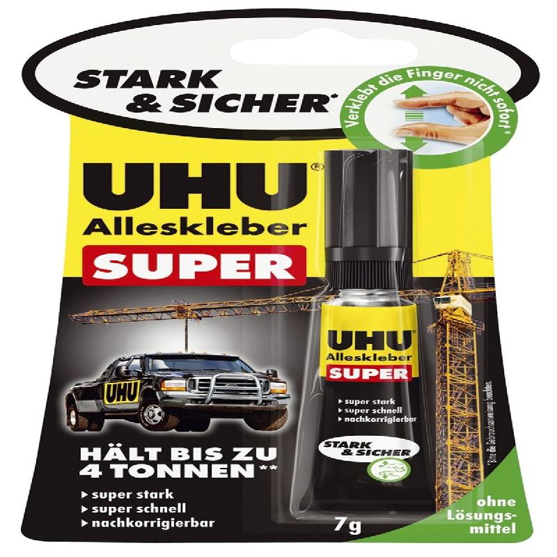 UHU Colle universelle Super Strong & Safe, 7 g, sur blister - 46960_0