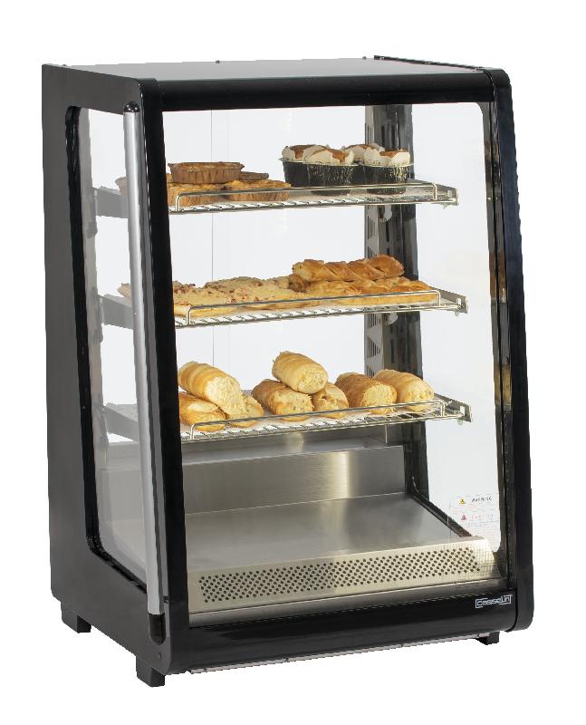 Vitrine chauffante 178 L - Acier inoxydable - Thermostat réglable 30°C à 80°C - Réf CVC178L - Marque CASSELIN_0