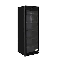 A.C.L - Armoire réfrigérée positive 1 porte vitrée 382 l - laquée noir - Réf. MM297883 - multi-matériau MM297883_0