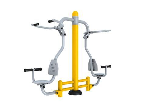 Appareil de fitness extérieur - Pull THJ-B02 - Renforcement des muscles du dos, épaules et bras_0