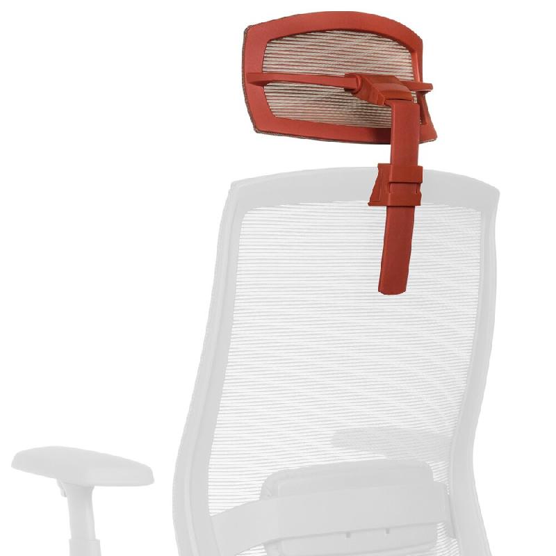 Appuie-tête pour chaise de bureau / chaise pivotante COLORE rouge hjh OFFICE - rouge plastique polypropylène 657706_0