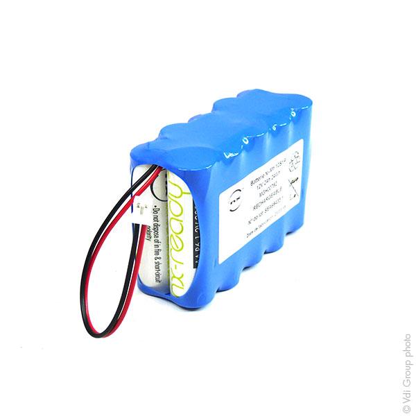 BATTERIE NIMH 10X AA NX 10S1P ST2 12V 2AH JST_0