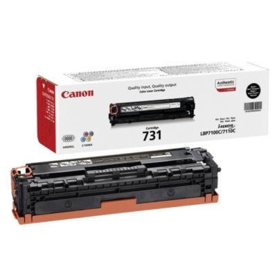 Cartouche encre Canon CRG 731 BK noir pour imprimante laser_0