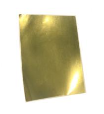 Étiquettes professionnelles 100x70 mm - polypro or brillant - bobine de 830 étiquettes - mandrin 76 mm - compatible jet d'encre_0