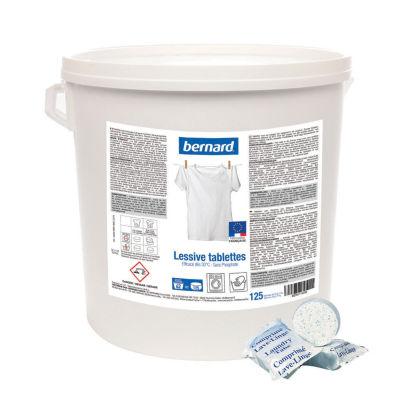 Lessive tablettes tous textiles Bernard , seau de 125_0