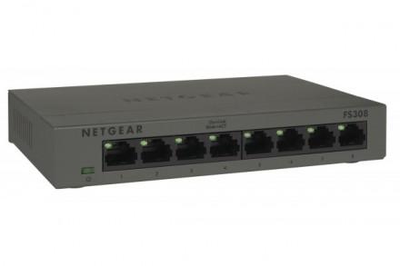 NETGEAR FS308 SWITCH 8 PORTS 10/100 MÉTAL_0