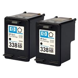 Pack de 2 cartouches d'encre authentiques HP 348 Noir - programme SECOND - noir 3701352378164_0