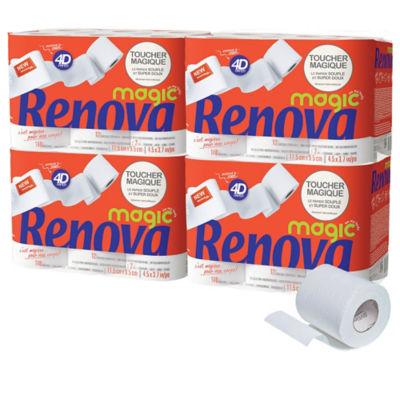 48 rouleaux papier toilette Renova Magic 2 épaisseurs_0