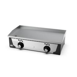 Plancha à gaz – plaque en acier rectifié – épaisseur 15 mm - 3667335118243_0