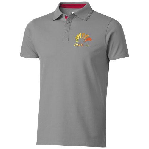 Polo manches courtes Hacker - 100% coton - Maille piquée - 220 g/m²_0