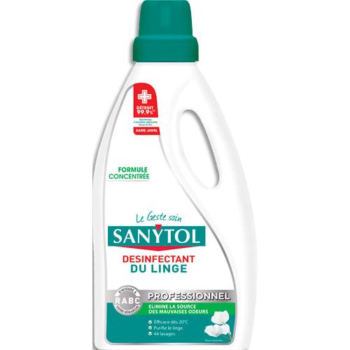Sanytol désinfectant du linge 2l. Bactéricide, levuricide et actif sur la covid 19, efficace dès 20°._0