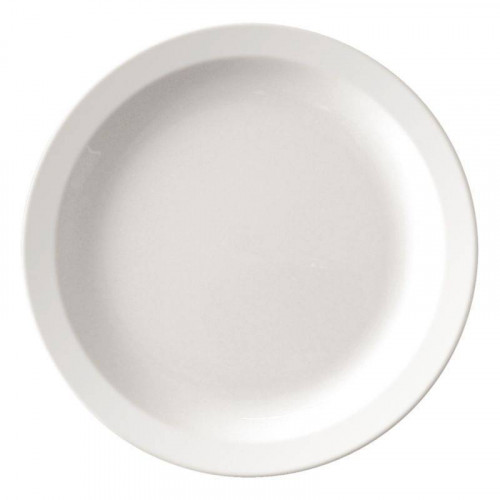 ASSIETTES À BORD ÉTROIT EN MÉLAMINE KRISTALLON Ø 165 MM - LOT DE 12