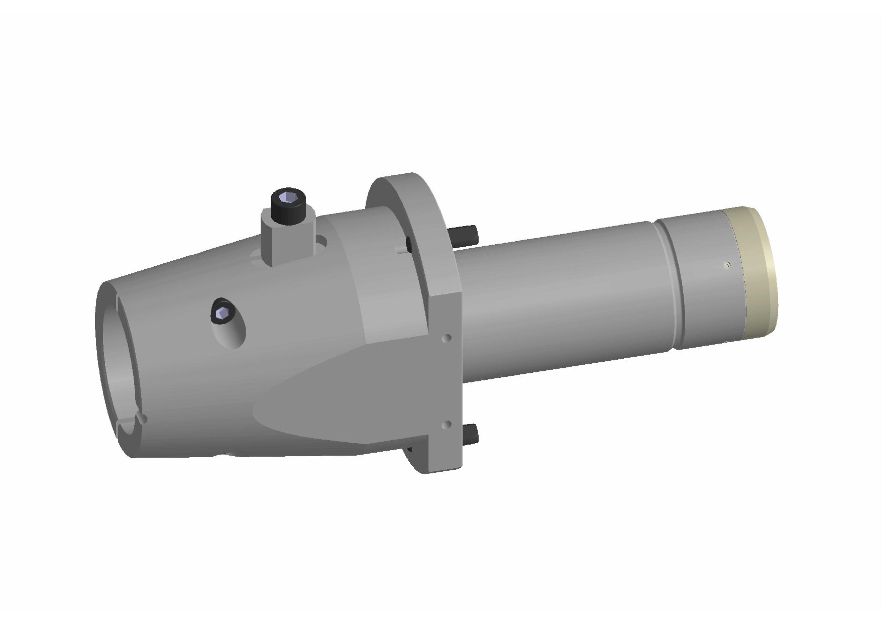 Baïonnette conique de positionnement pour changement automatique - pour coupleurs type BA avec préhenseur central tube D60_0