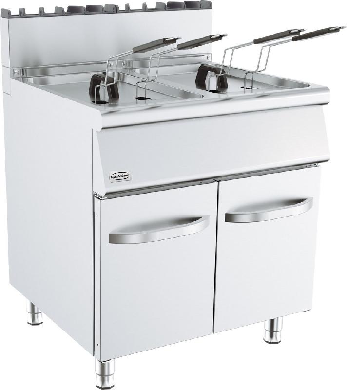 Friteuse gaz 15 L sur armoire DIAMOND - Friteuse Professionnelle