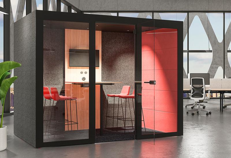 Cabine acoustique 4 personnes Silent Room L_0