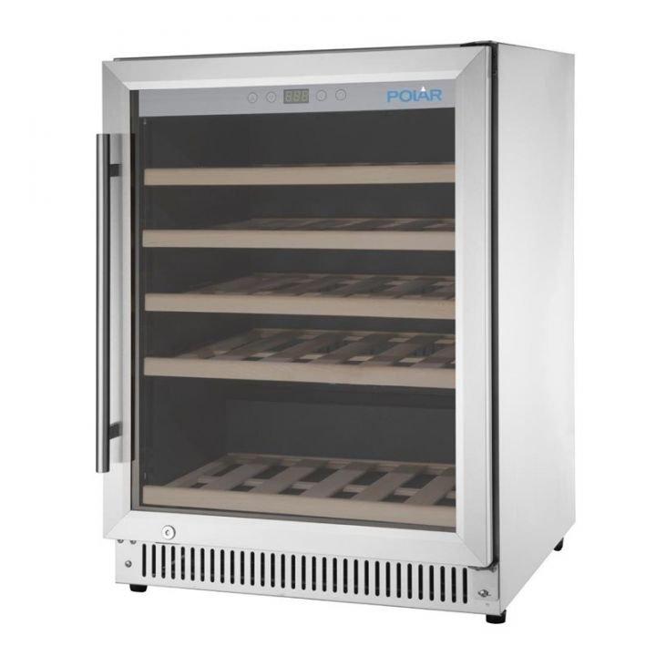 Cave à vin dessous de comptoir 51 Bouteilles inox, 150 W, 220 V - MONO_0