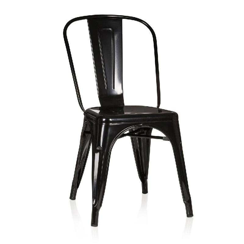Chaise VANTAGGIO COMFORT métallique noir hjh OFFICE - noir métal 645020_0