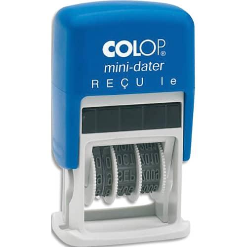 Colop dateur formule bicolore recu le - printer mini s 160 l4 à encrage auto. Hauteur caractères 4mm_0