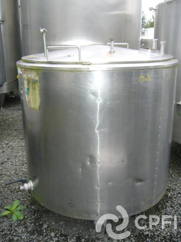 Cuve 1200L Pierre Guerin - Couvercle isolé, N° CUV010_0