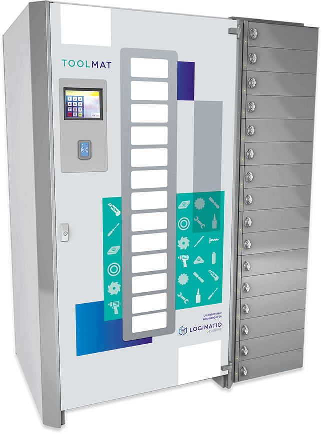Distributeur automatique sur mesure pour outils coupants et consommables industriels- TOOLMAT - Logimatiq Systeme_0