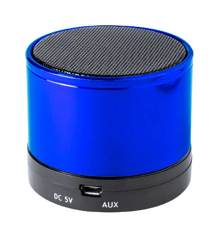 Enceinte Bluetooth - Boîtier métallique - Fonction main-libre, radio, MP3 - Pile rechargeable intégrée_0