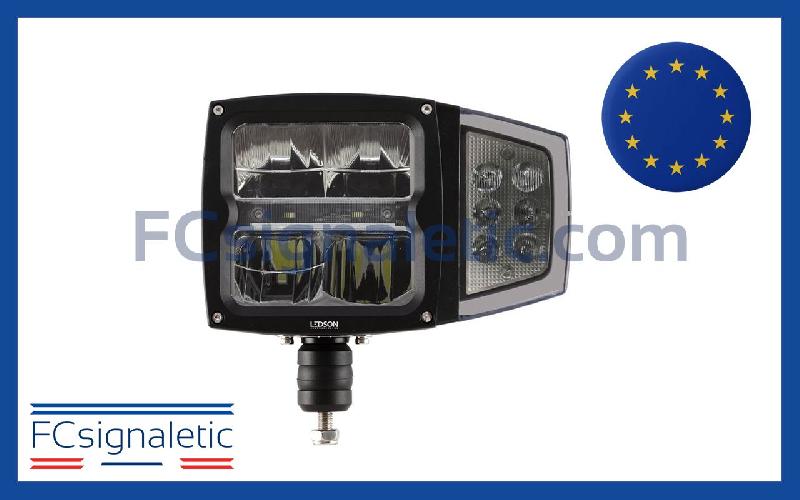 Feu de travail LED avec feu de position et lentille chauffante LEDSON 33490415_0