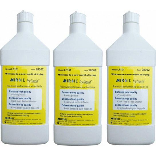 FRYLIQUID - Additif naturel pour économies d'huile de friture 3 x 1 Litre_0