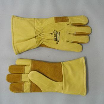Gant froid - 27290.03 - Manutention contre le froid industriel - Fleur de bovin hydrofuge camel_0