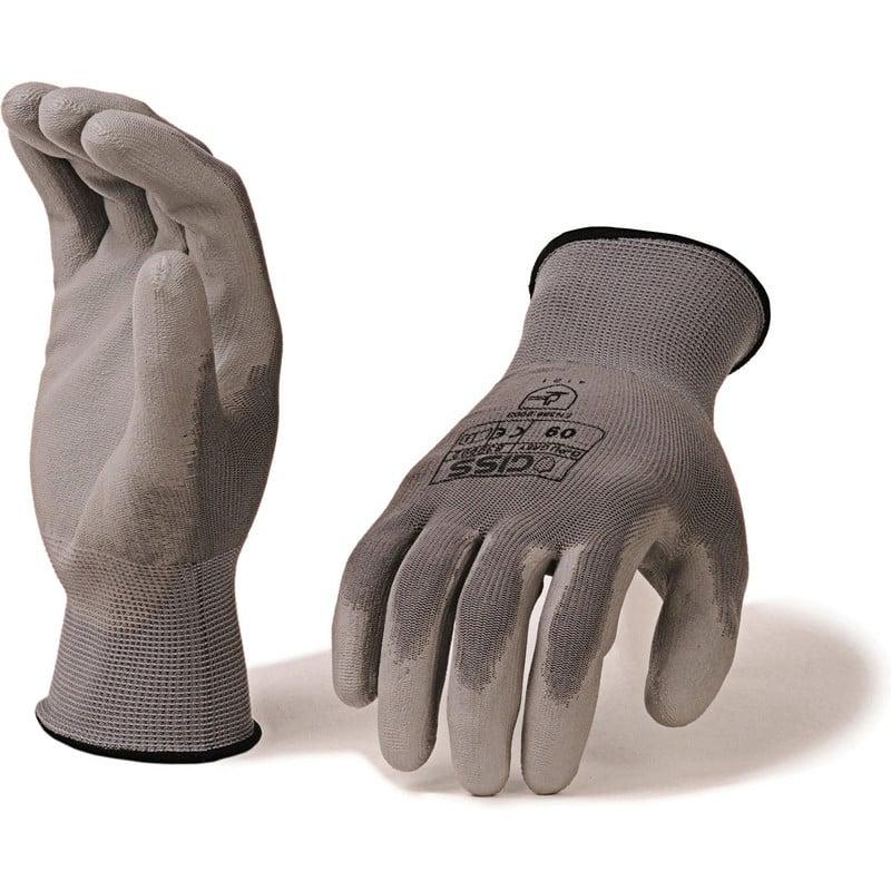 Gants G-PU GREY (Tricotés enduit PU) (multichoix) - GISS | 839989_0