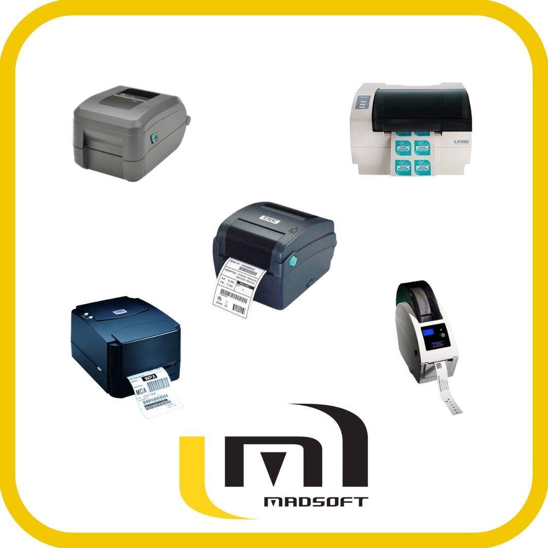 Imprimantes d'étiquettes de bureau - solutions complètes d'étiquetage Madsoft depuis 1994 - modèles thermiques et jet d'encre_0