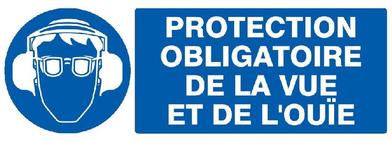 Panneaux adhésifs 330x200 mm obligations interdictions - ADPNG-TL10/OCBL_0